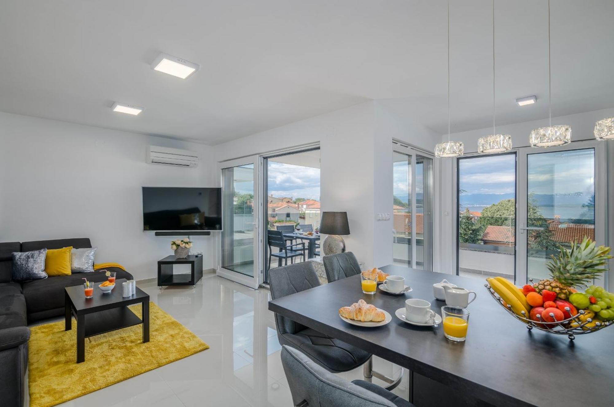 Apartments Elle Luxury Vantacici Malinska Kamer foto